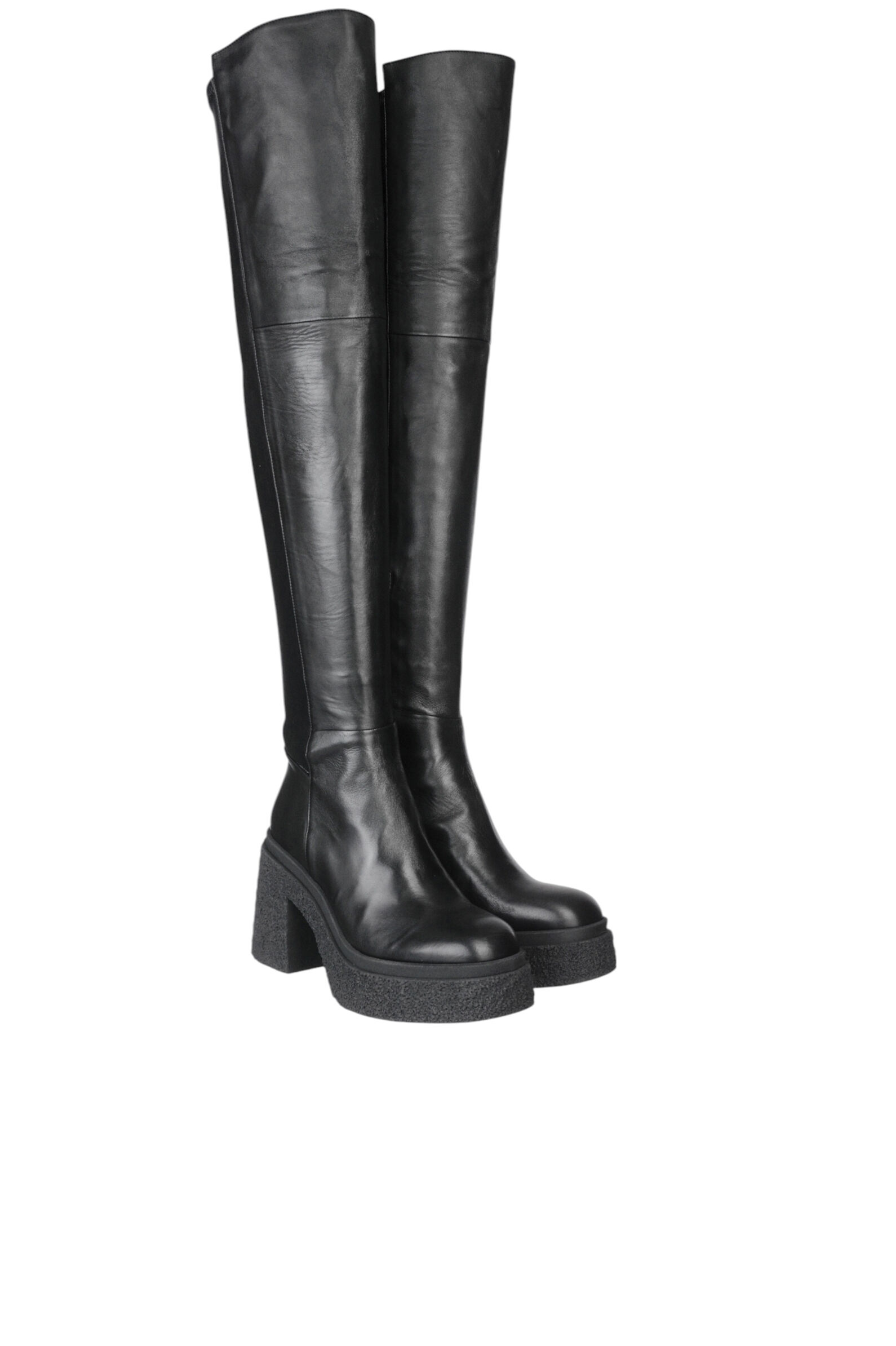 Сапоги жен.АРТ.8945,чер,н.к/н.к-тек