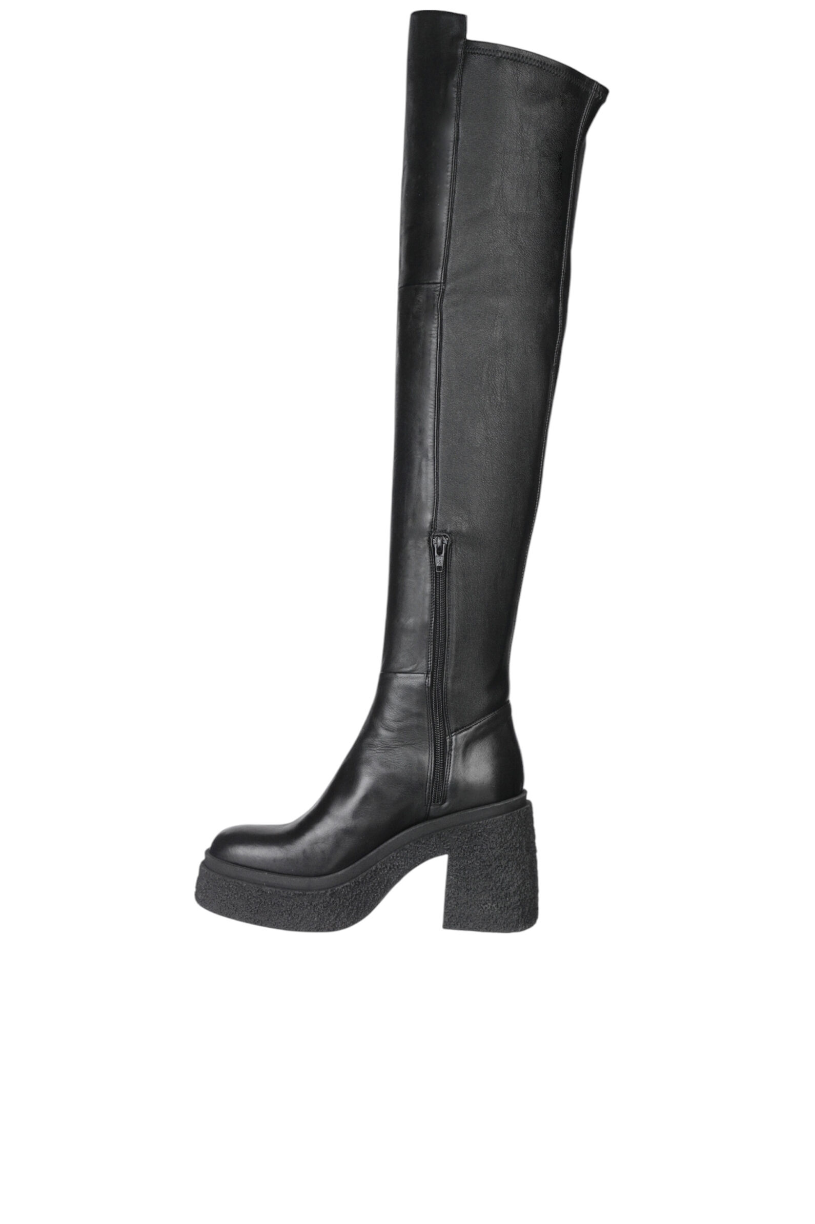 Сапоги жен.АРТ.8945,чер,н.к/н.к-тек