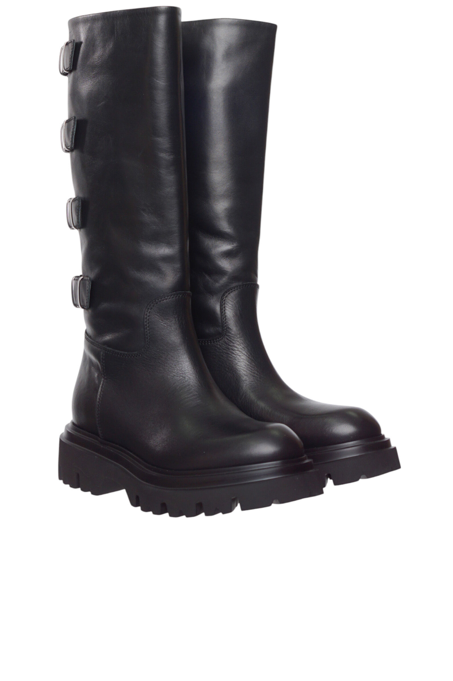 Сапоги жен.АРТ.8992L,чер,н.к/н.к-тек