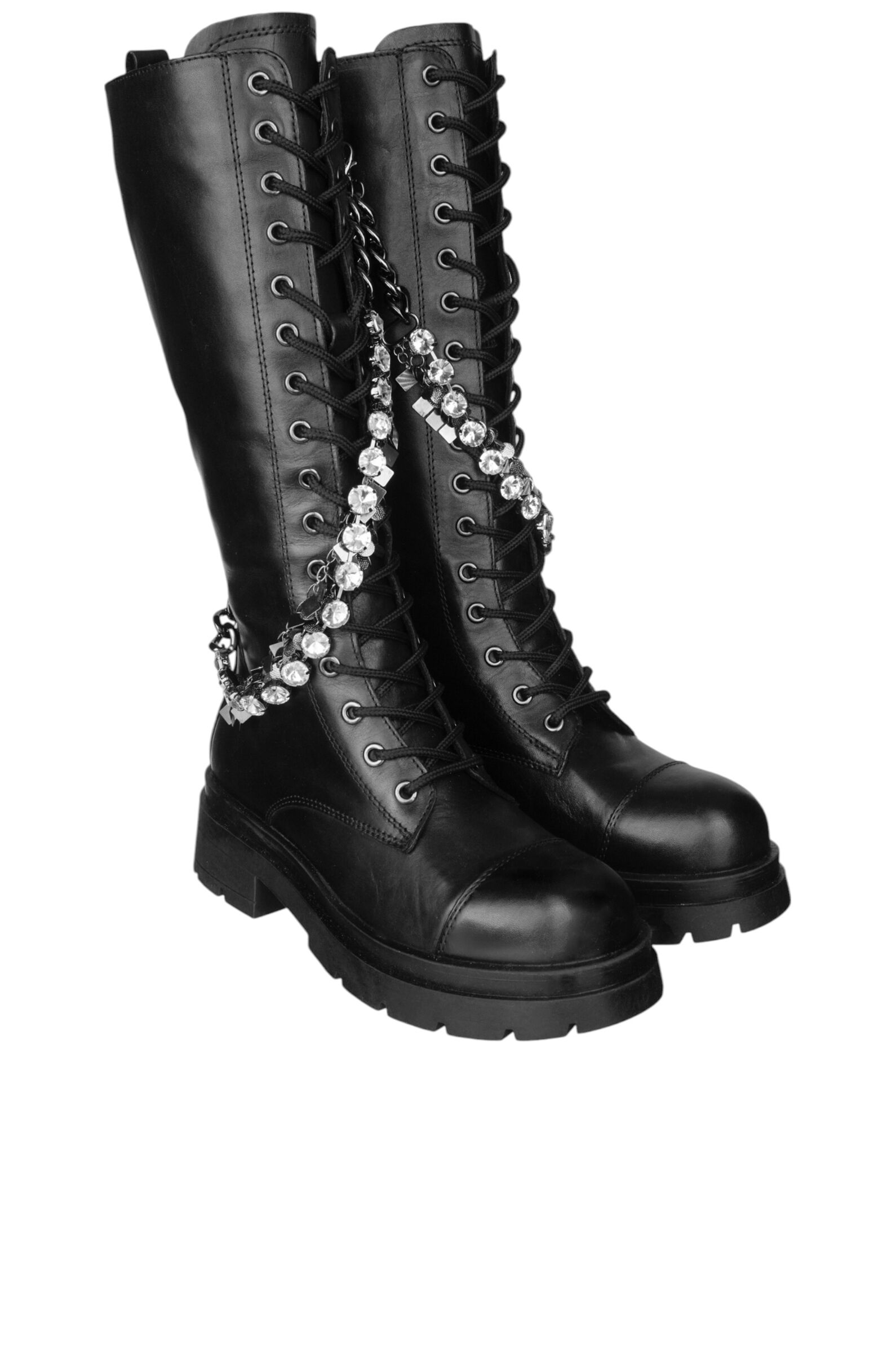 Сапоги жен. АРТ.SF2353S325,чер,н.к/тек