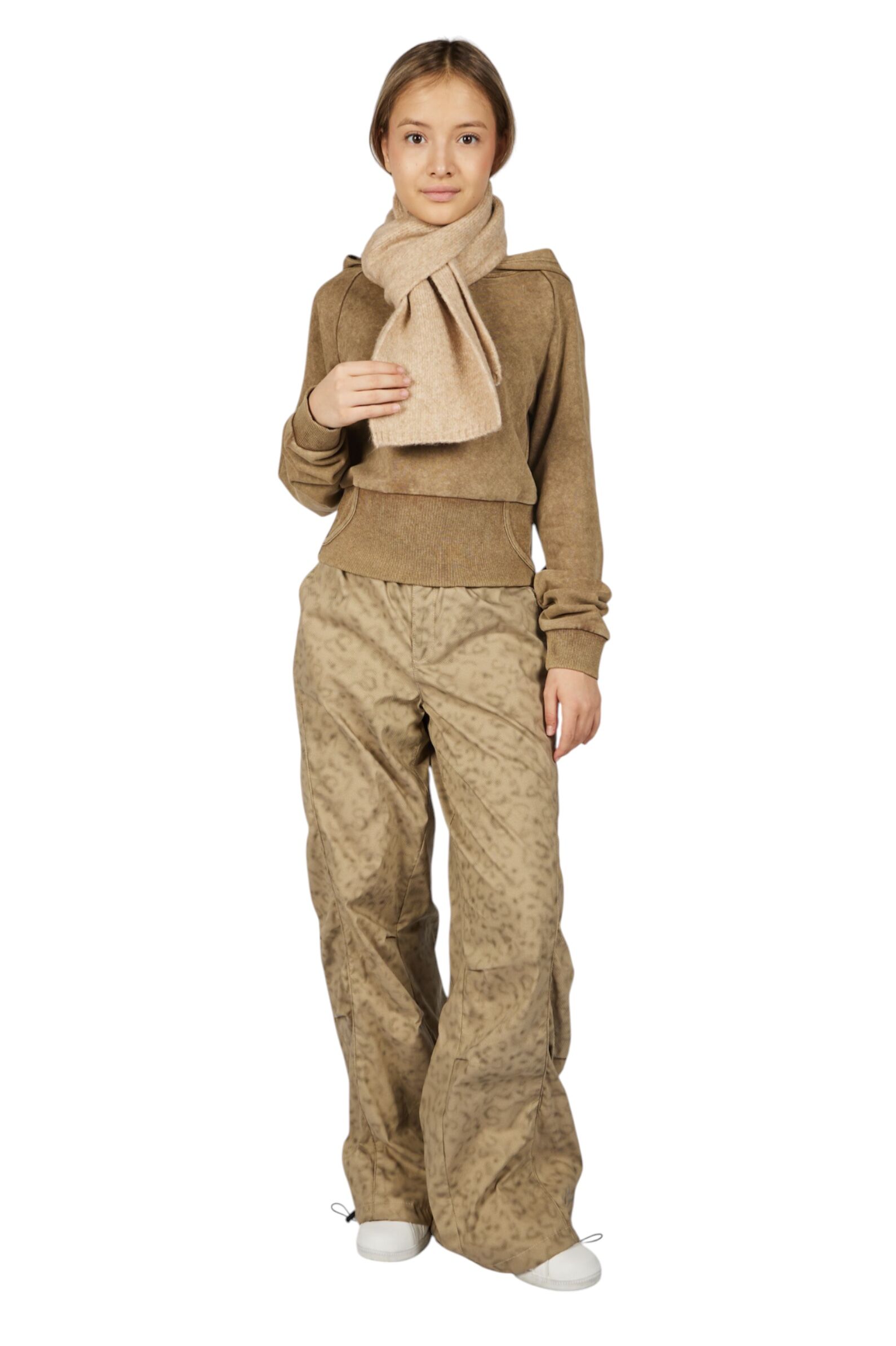 Шарф АРТ.A-SC55623,беж,хл-акр