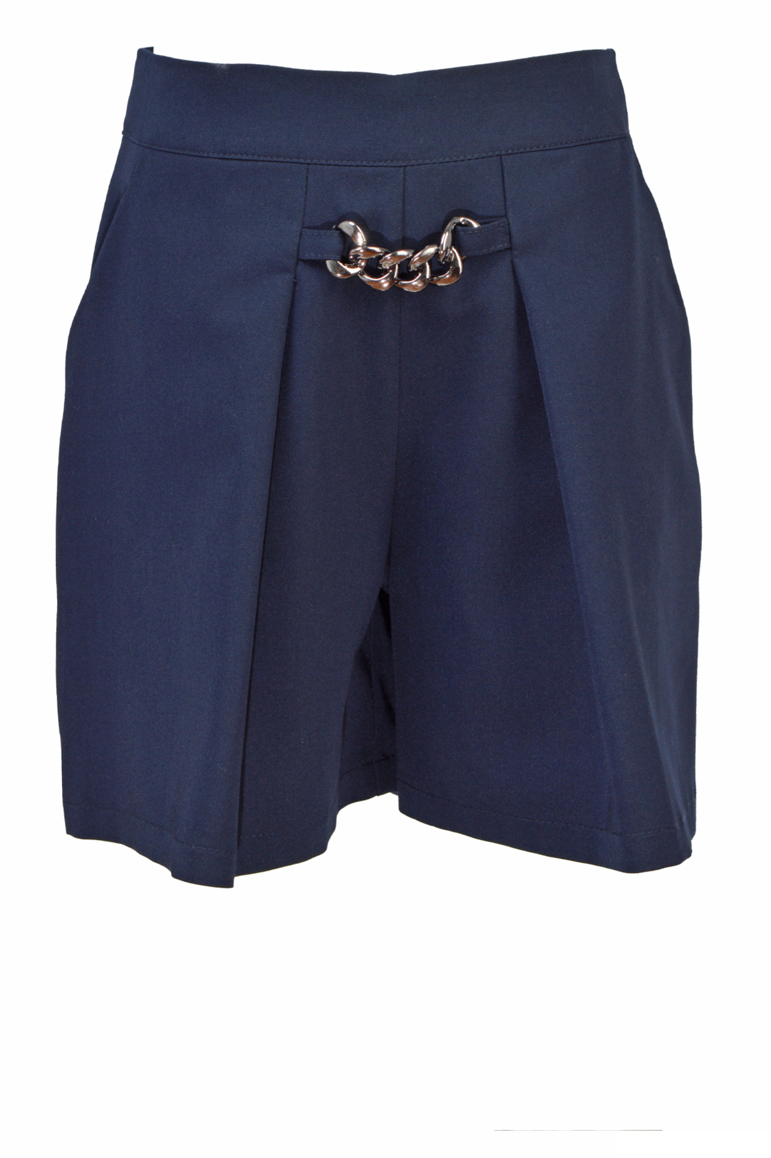 Шорты дев. АРТ.3S-401B,син,вис-пэ