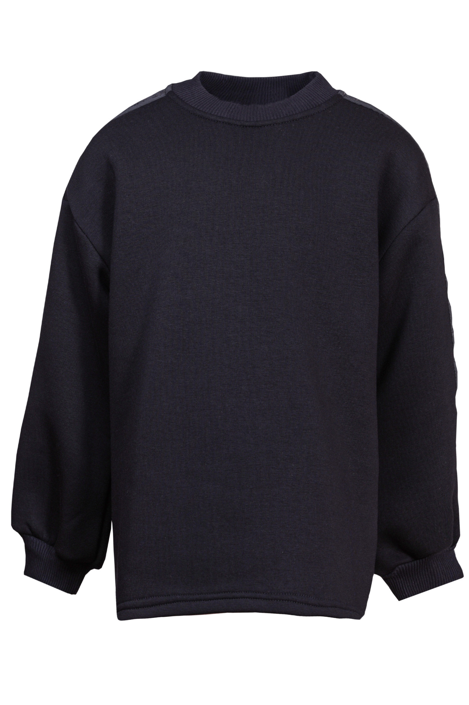 Свитшот дев. АРТ.SR110D697,чер,хл-эл