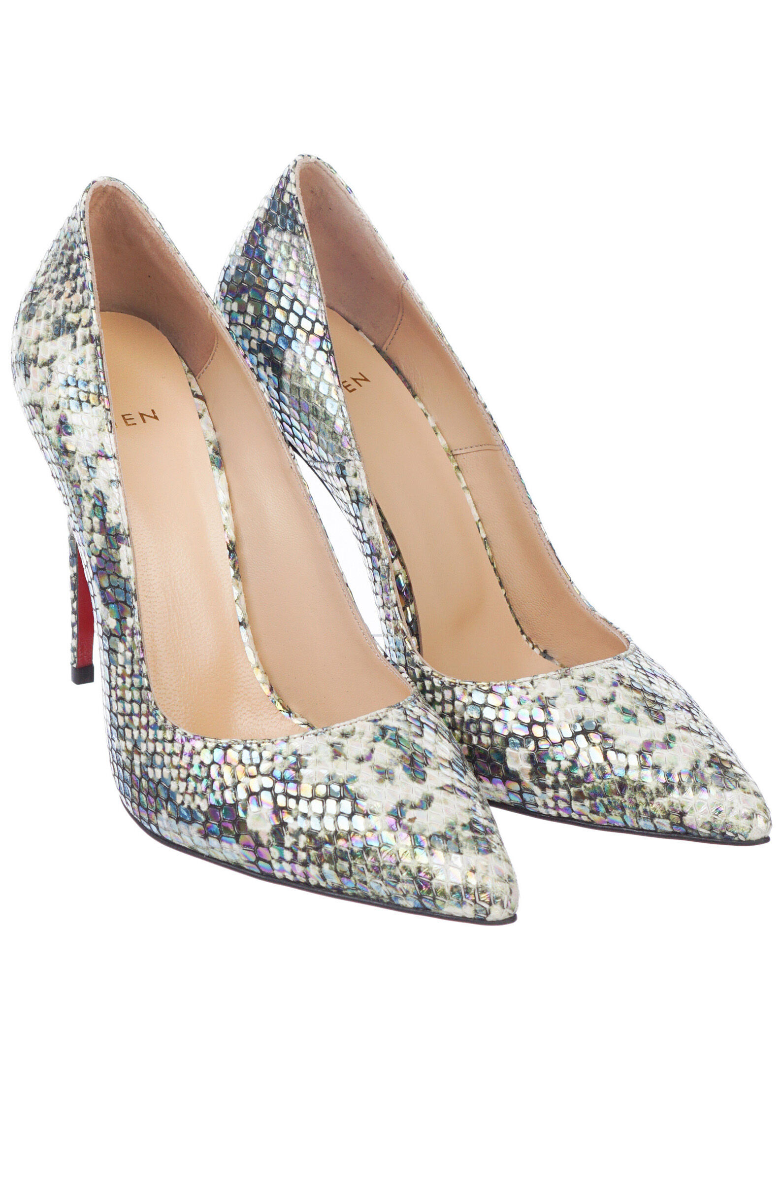 Туфли жен. АРТ.9443,зел-мул,н.к/н.к