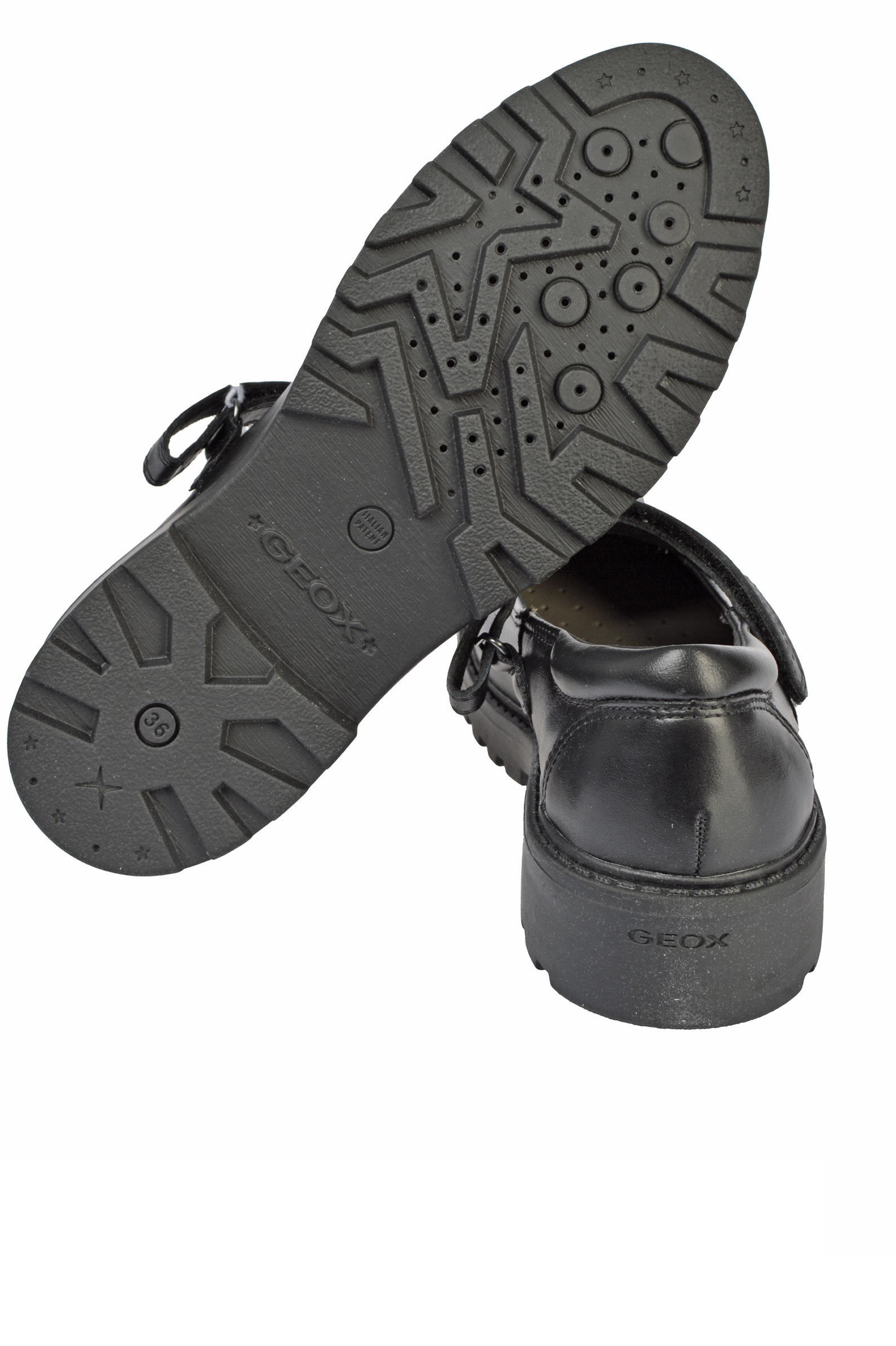 Туфли дев. АРТ. J6420P, чер,н.к/и.к-тек