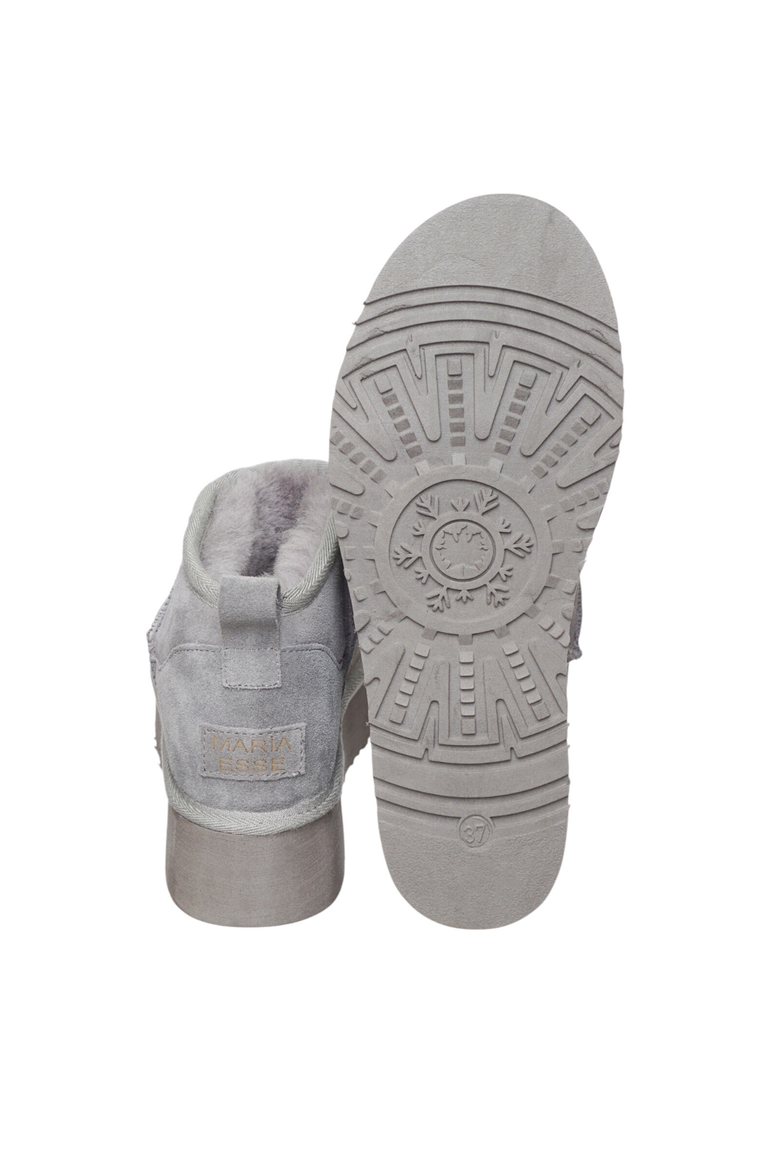 Угги жен. АРТ.036 207 TB 4054,сер,н.з/н.м