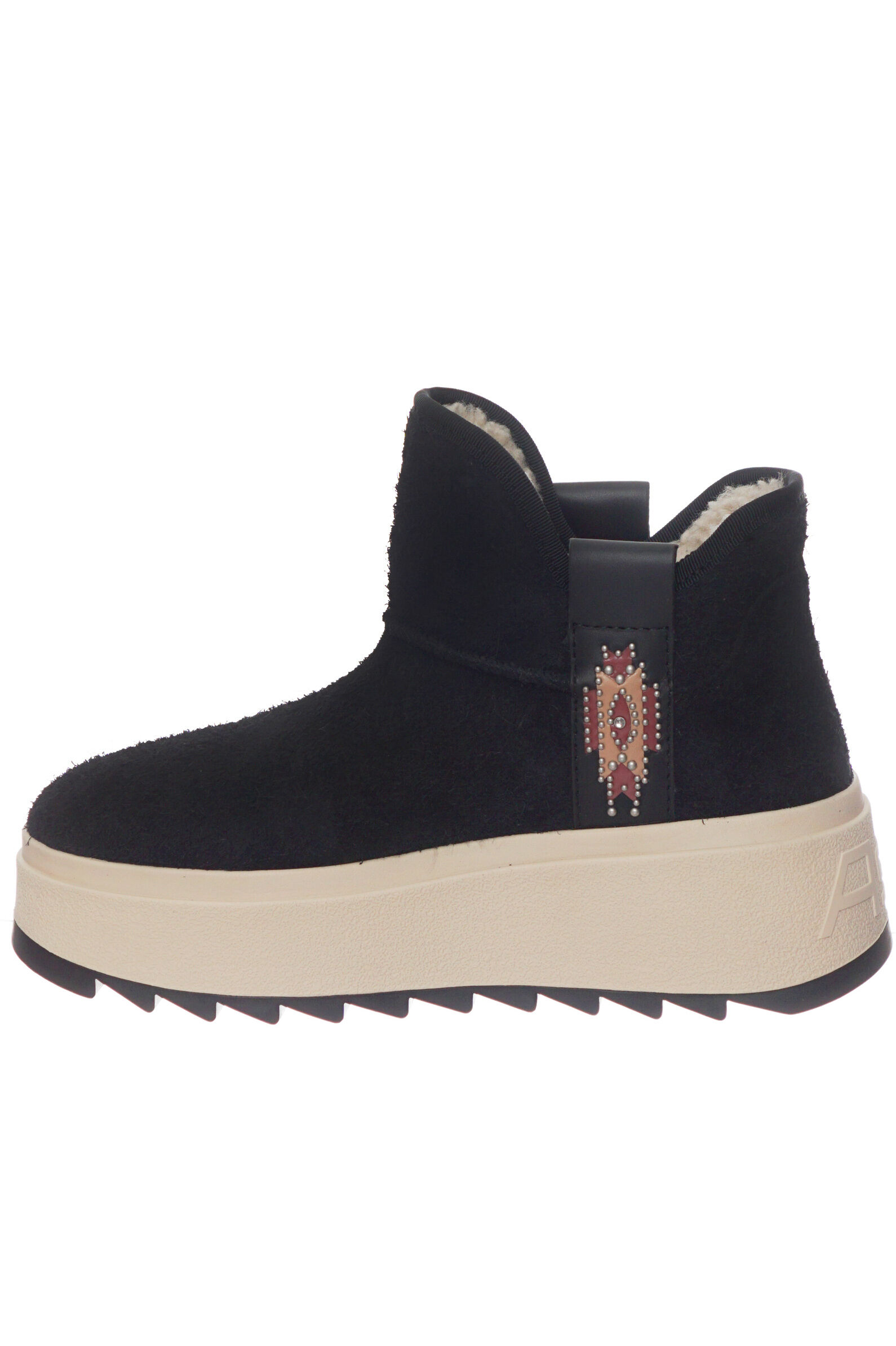 Угги жен. АРТ.FW24-S-139114-001,чер,н.з/экомех