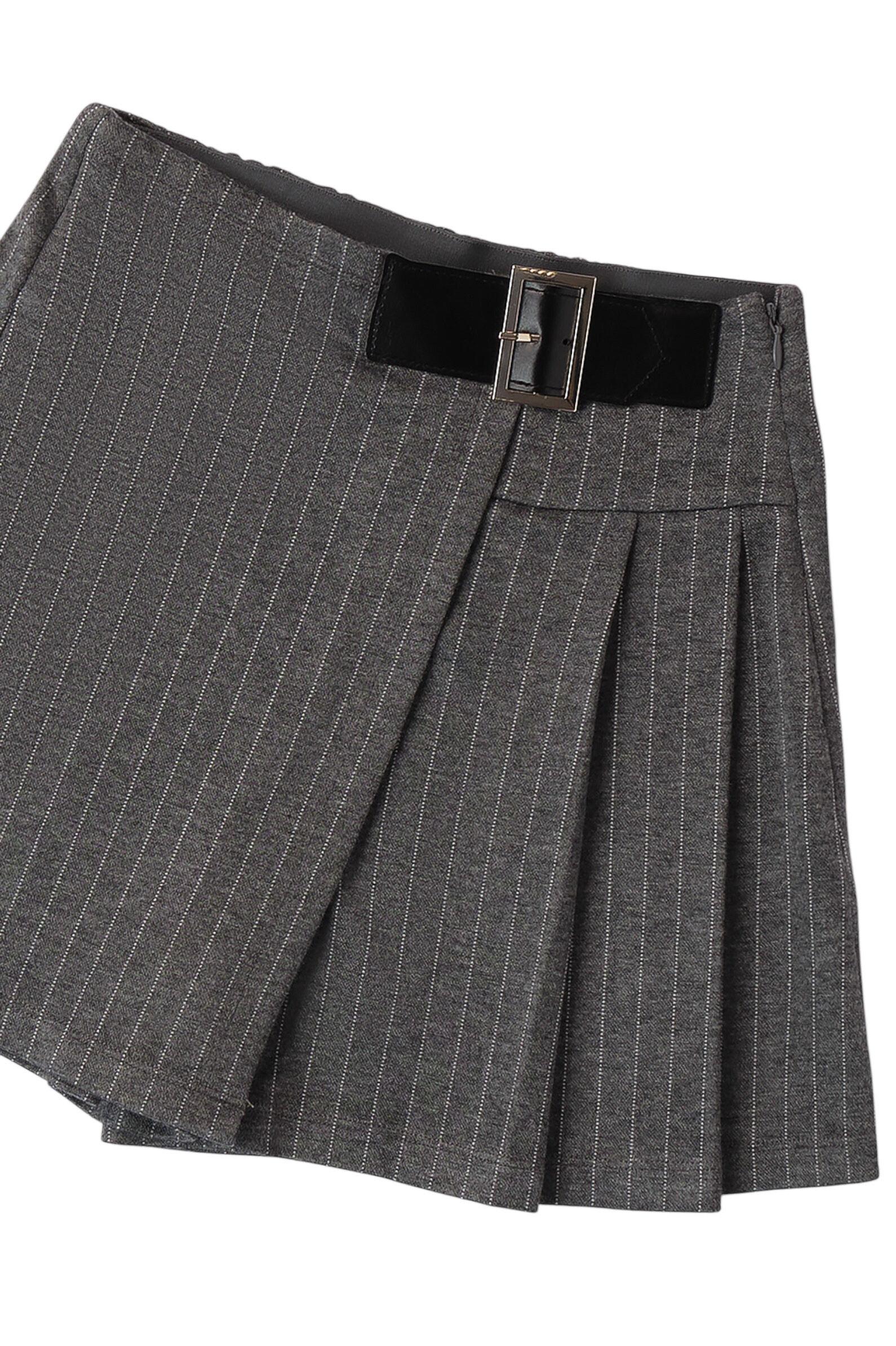 Юбка-шорты дев. АРТ.4.A897.00,сер,пэ-вис-эл