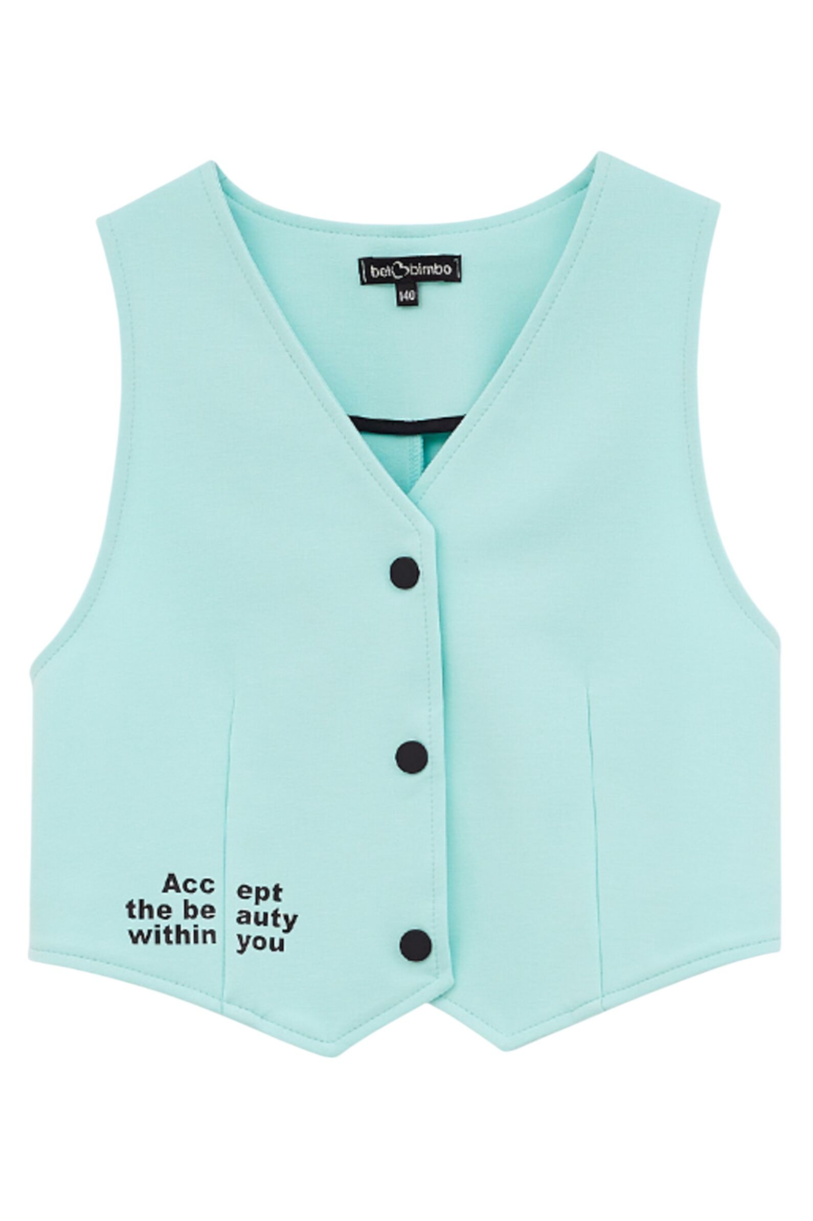 Жилет дев. АРТ.250217,гол,вис-нейл-эл