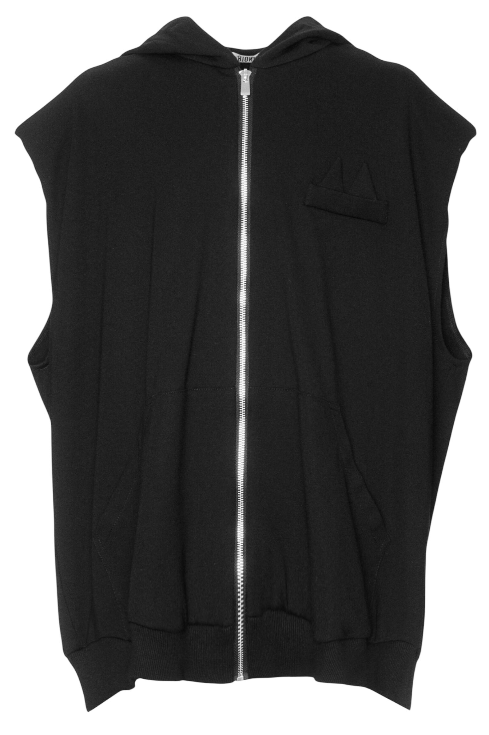 Жилет дев. АРТ.True black jersey,чер,хл-полиэфир